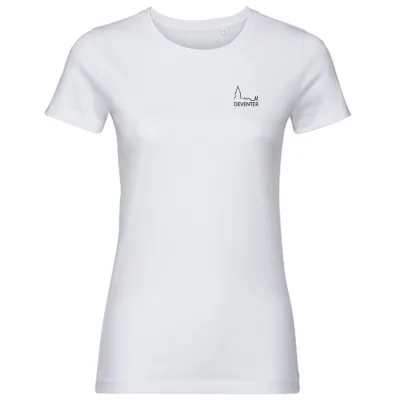 Deventer classic T-shirt dames wit
