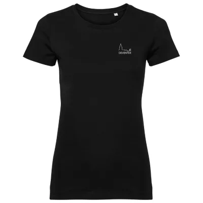 Deventer classic t-shirt dames zwart