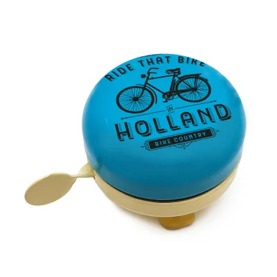 Fietsbel Holland blauw Ride that bike