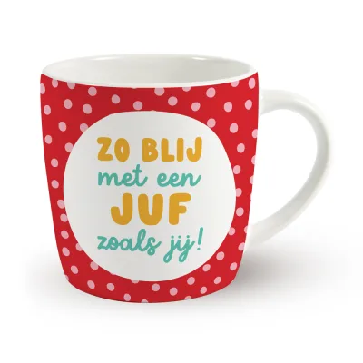 Einde schooljaar mok - zo blij met een juf zoals jij