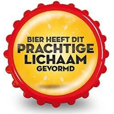 Unieke Bierflesopener met Grappige Tekst
