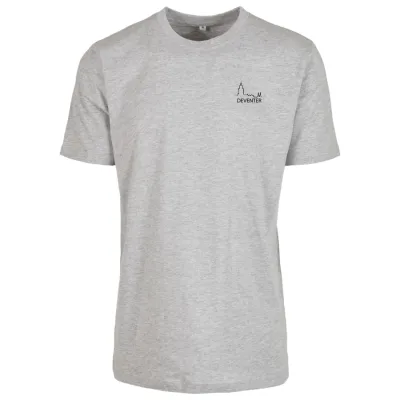 Deventer classic t-shirt heren grijs