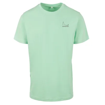 Deventer classic t-shirt heren mint groen