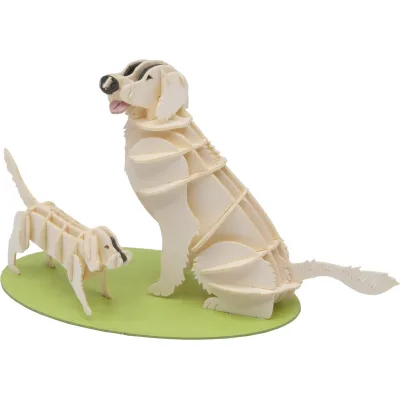3D puzzel bouwpakket hond golden Retriever