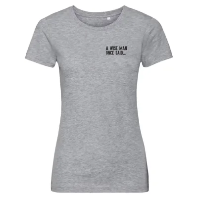 Deventer mandje rug T-shirt dames grijs