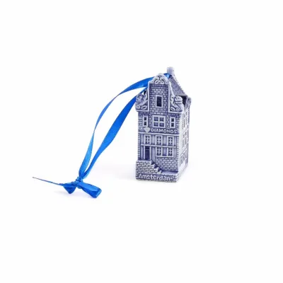 Kerstboom hanger Hollandse gevel huisje Amsterdam