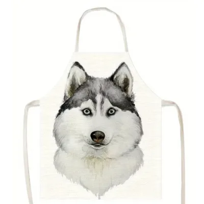 Keuken schort hond Siberische Husky