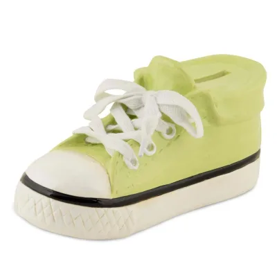 Spaarpot sneaker schoen groen