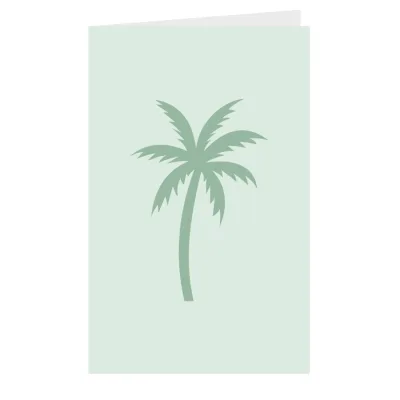 Kaart Palmboom groen