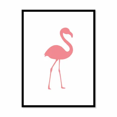 Poster flamingo