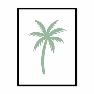 Poster palmboom