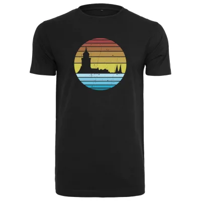 Deventer retro heren T-shirt zwart zonder tekst