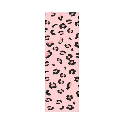 Boekenlegger dierenprint roze