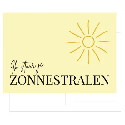 Kaart Zonnestralen