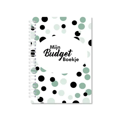 Budget boekje patroon stippen