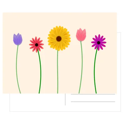 Kaart bloemen