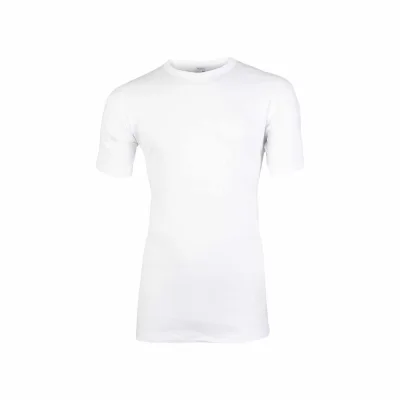 Beeren heren hemd wit Interlock