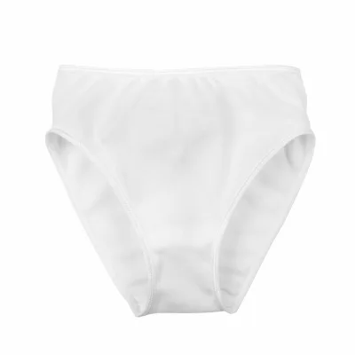 Meisjes slip Britney wit, 2 stuks
