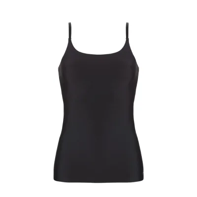 Dames Secrets Spaghetti shirt zwart 30249