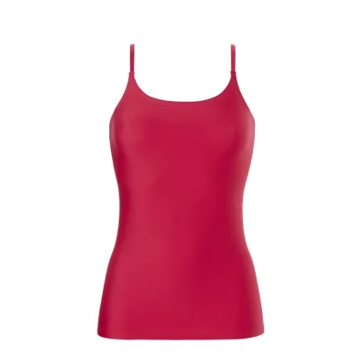 Dames Secrets Spaghetti shirt rood 30249