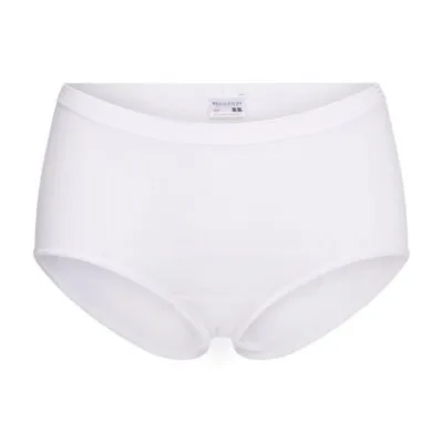 Beeren Comfort feeling midislip wit, 2 stuks
