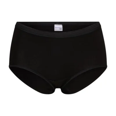 Beeren Comfort feeling midislip zwart, 2 stuks