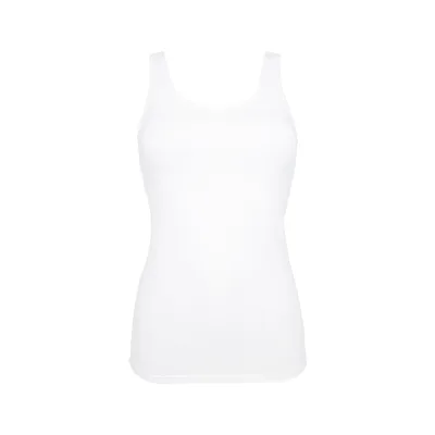 Cotonella hemd met ronde hals GD009 wit