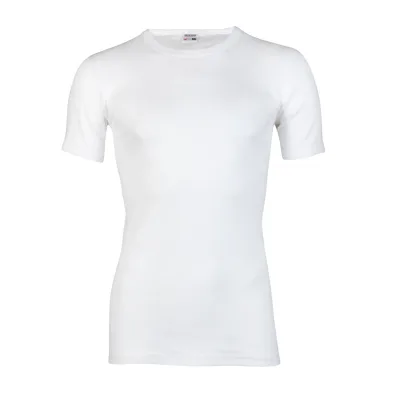 Beeren T-shirt ronde hals wit EXTRA LANG