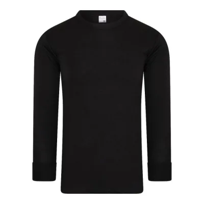 Beeren Thermo Heren Shirt Lange Mouwen zwart