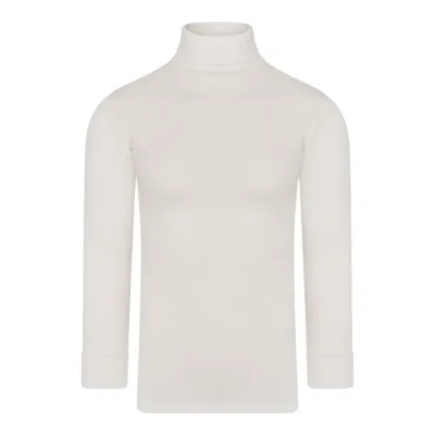 Beeren Thermo Heren Colshirt wolwit