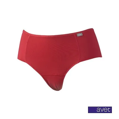 Avet hipster string rood