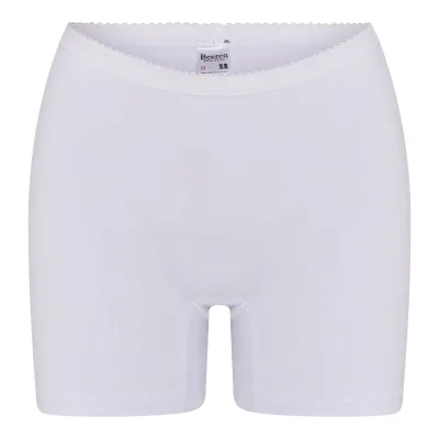 Beeren Softly Dames Boxer wit, 2 stuks