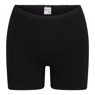 Beeren Softly Dames Boxer zwart, 2 stuks
