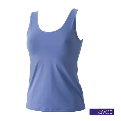 Avet dames hemd Blauw