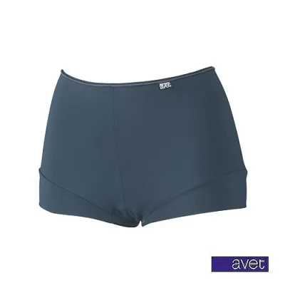 Avet dames shortje Petrol