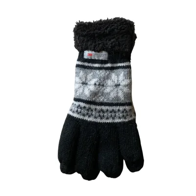 Noorse handschoen zwart