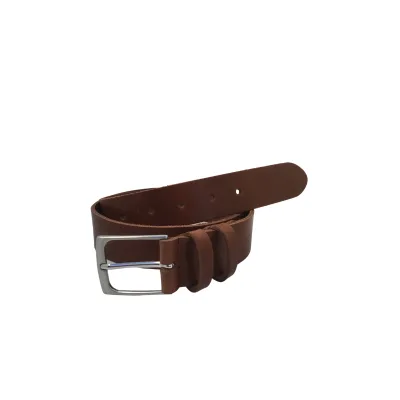 Broekriem cognac 3,5 cm breed