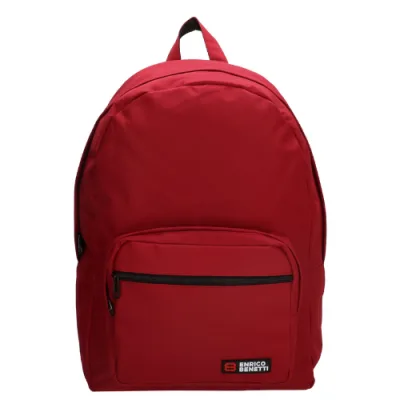 EB rugzak Amsterdam rood 15 inch laptop 21 liter