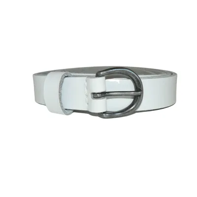 smalle riem 2 cm breed wit minnesota