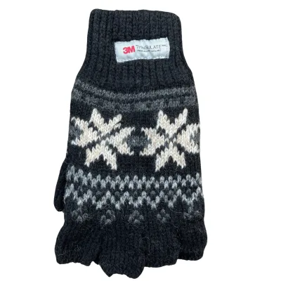 Noorse handschoenen zonder toppen dames zwart
