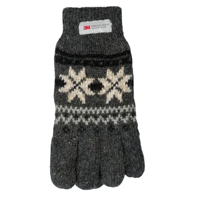 Noorse thinsulate handschoenen grijs