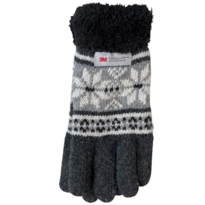 Noorse handschoen donkergrijs