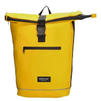 Rugtas Beagles Originals waterproof geel 15,6 inch
