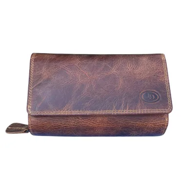 Luxe leren dames portemonnee LD 383