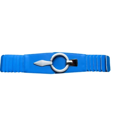 Tailleriem elastiek blauw