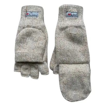 Vingerloze handschoenen / want - Dames handschoenen - Handschoenen zonder vingers - Thinsulate - Wol - Beige