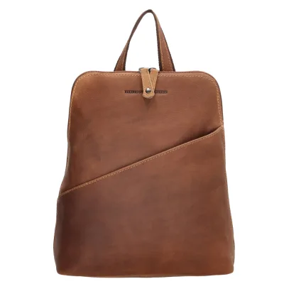 Leren rugzak Hide & stitches japura cognac 20824
