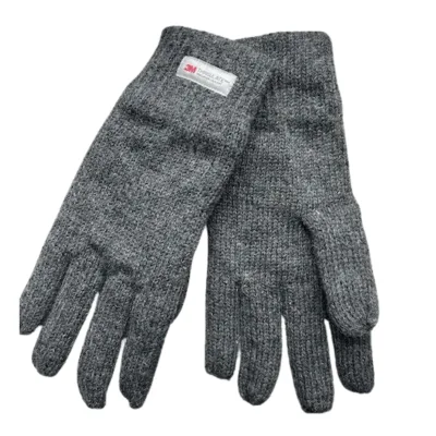 Handschoenen dames grijs Thinsulate one size maat M/L