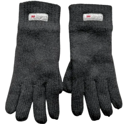 Handschoenen dames zwart Thinsulate one size maat M/L