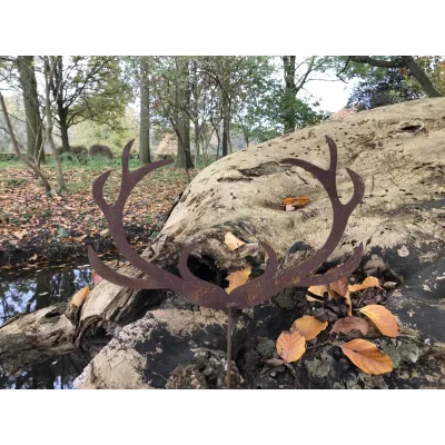 Hertengewei 30 cm, roest design